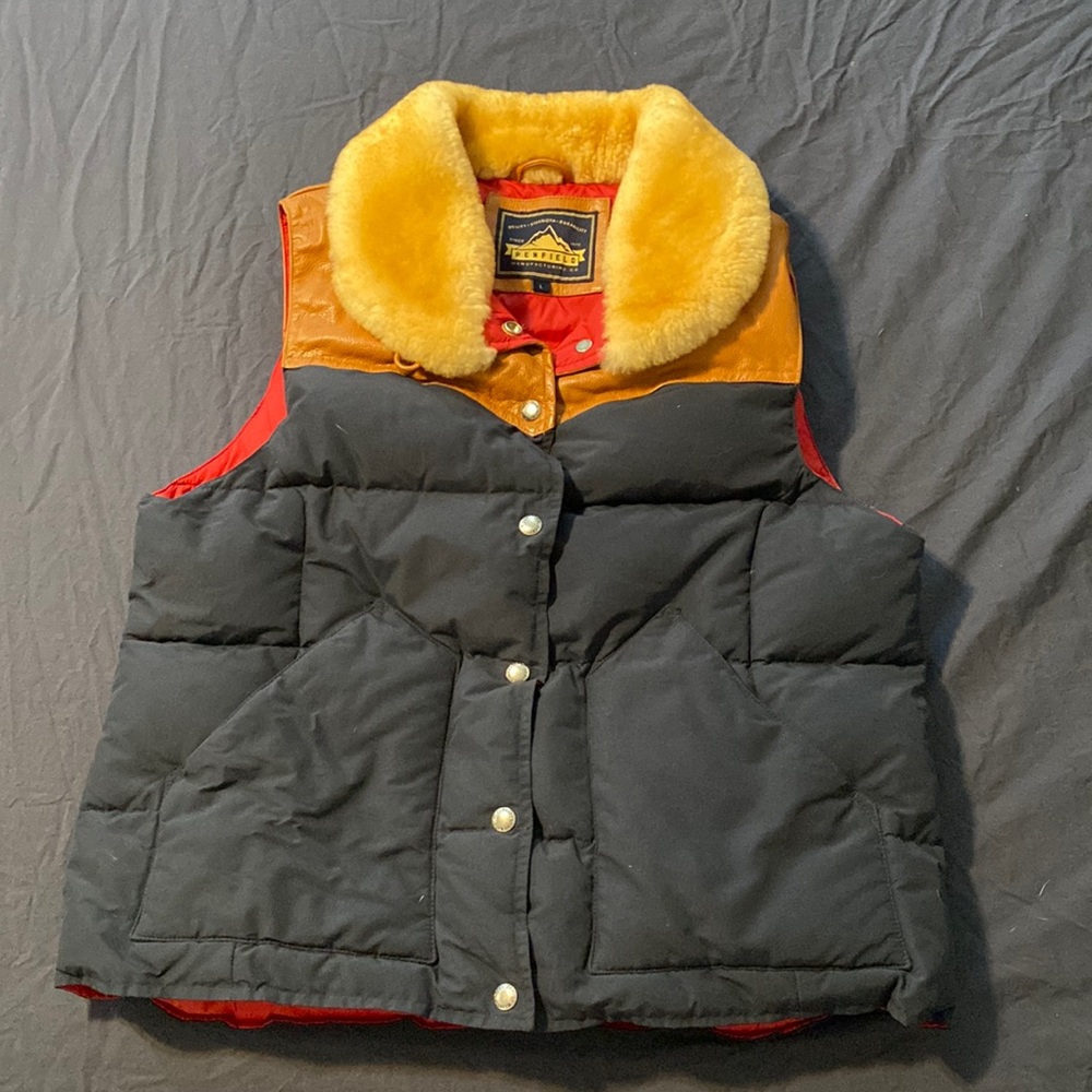 Penfield Shearling & Leather vest